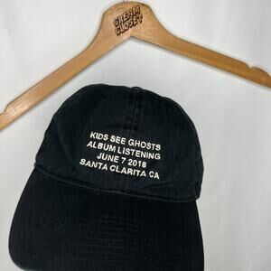 Kanye West Ye Yeezy Kid Cudi Kids See Ghosts Album Listening Tour Merch Hat Cap